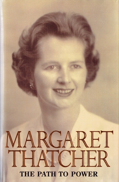 Margaret Thatcher signed book