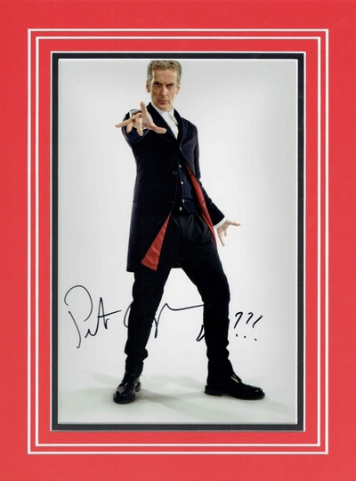 Peter Capaldi the new Dr 12 x 8