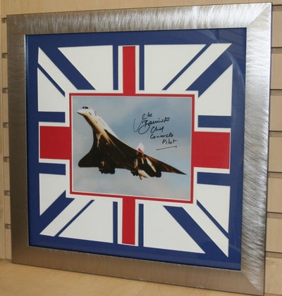 Mike Bannister Concorde signed