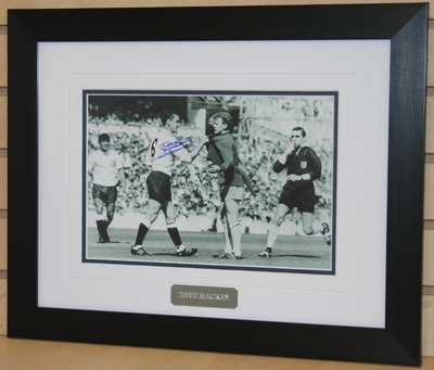 Dave Mackay signed 12 x 8