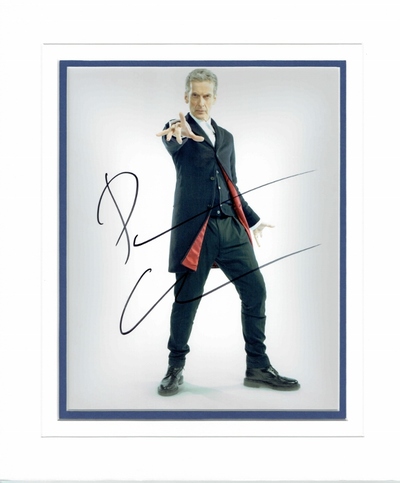 Peter Capaldi signed photo