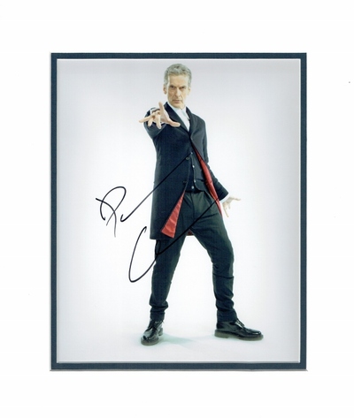 Peter Capaldi the new Dr 10 x 8