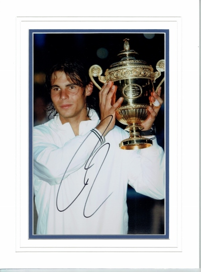 Rafael Nadal signed photo