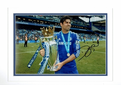 Diego Costa signed 12 x 8 photo