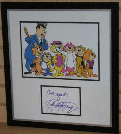 Top Cat Arnold Stang signed