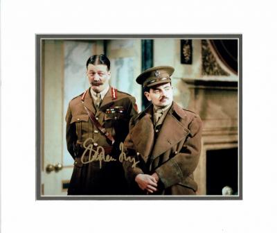 Stephen Fry signed 10 x 8