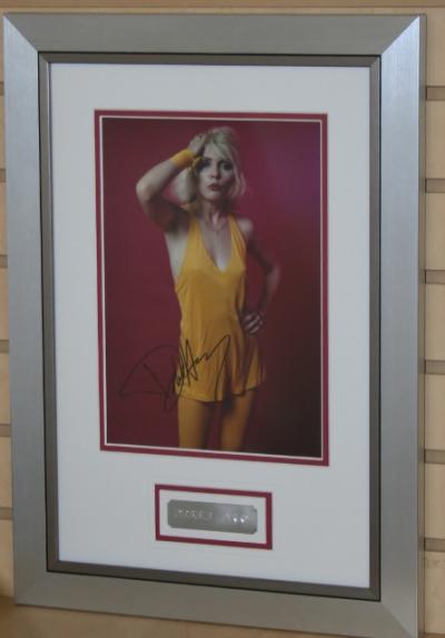 Debbie Harry signed photo