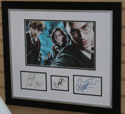 Harry Potter cast signed