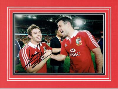 Leigh Halfpenny signed 12 x 8