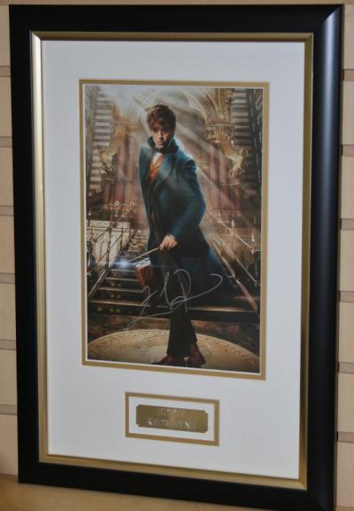 Eddie Redmayne signed photo