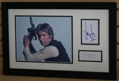 Harrison Ford autograph S.Wars