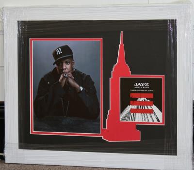 Jay Z signed CD cover