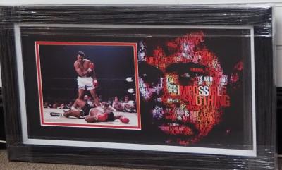Muhammad Ali signed 10 x 8 photo
