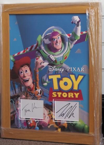 Toy Story superb signed display