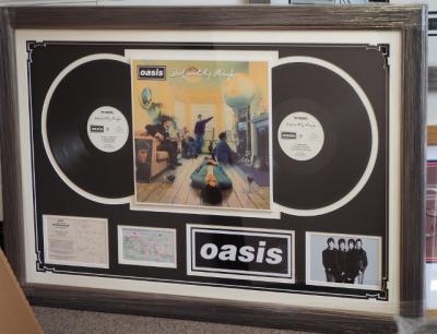 Oasis FULL BAND SIGNED
