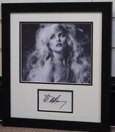 Signed Debbie Harry Blondie