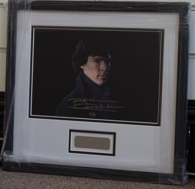 V scarce Sherlock signed photo