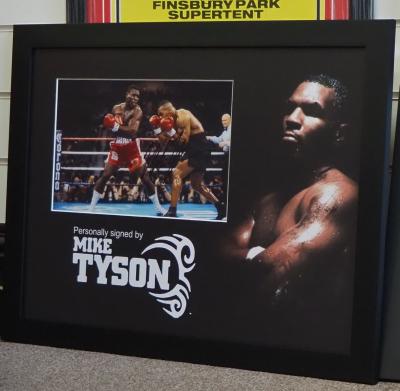 'Iron' Mike Tyson signed photo