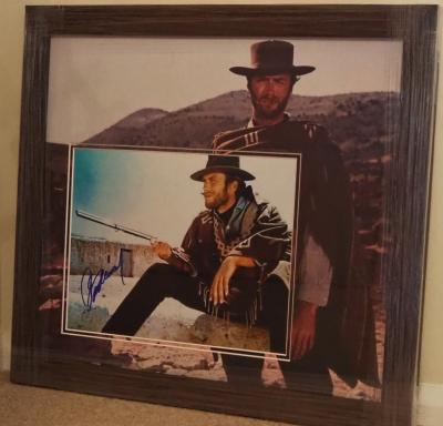 Clint Eastwood signed 14" x 11"