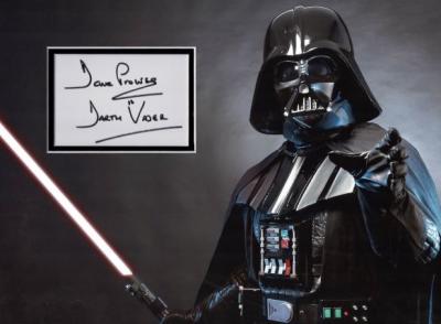 Dave Prowse Darth Vader display