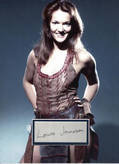 Louise Jameson autograph