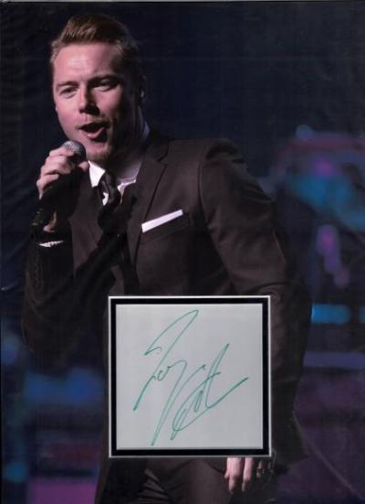 Ronan Keating Boyzone autograph