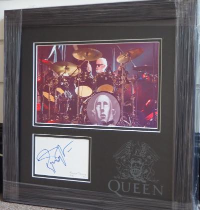 Roger Taylor "Queen" signed