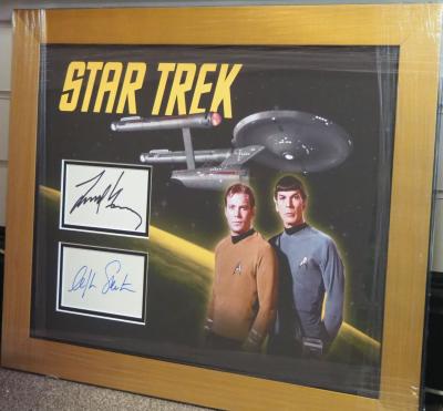 W. Shatner & L Nimoy autographs