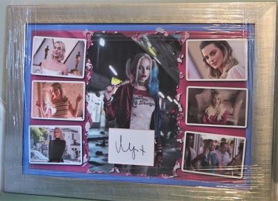 Margot Robbie movie display