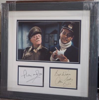 Dads Army double signed