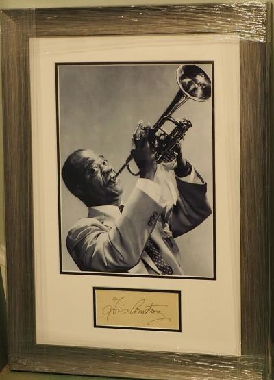 Louis Armstrong signature