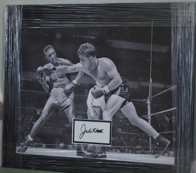 Jake LaMotta autograph