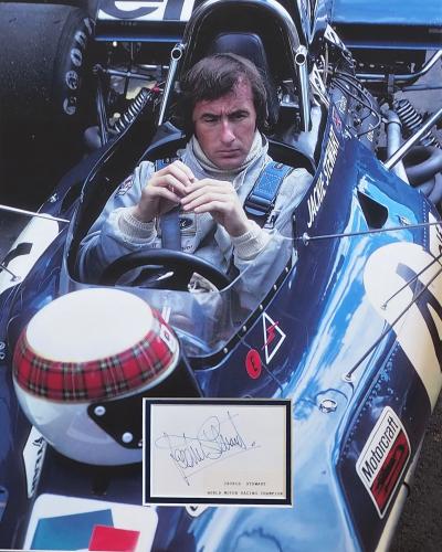 F1 champ Jackie Stewart