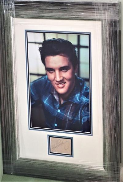 Elvis Aaron Presley autograph