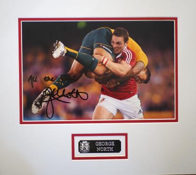 George North Wales & Lions