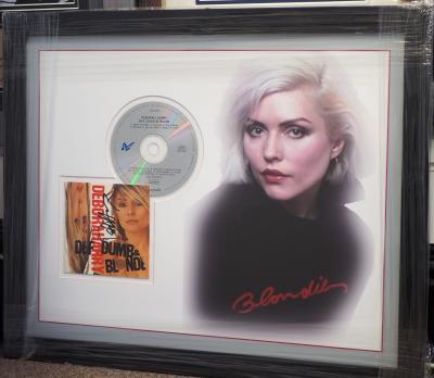 Debbie Harry hand signed CD