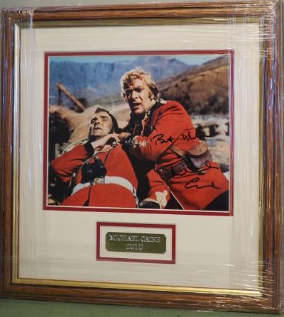 Michael Caine signed photo