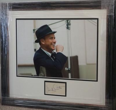 Frank Sinatra scarce signature