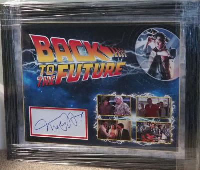 Scarce Michael J Fox signature