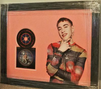 Olly Alexander signed CD cover