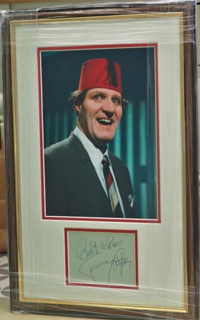 Tommy Cooper autograph