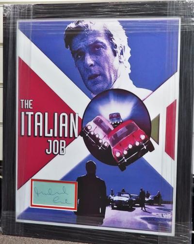 Michael Caine The Italian Job Autograph Loft