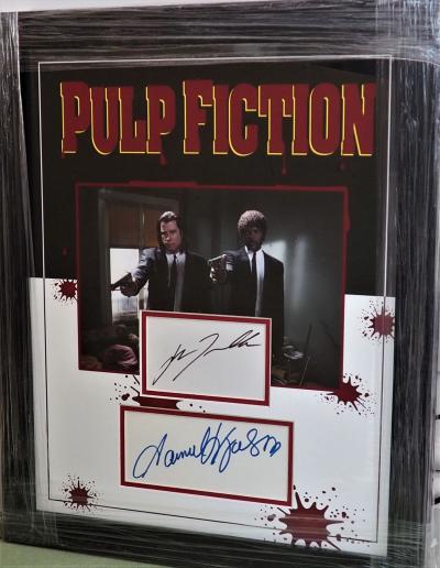 Pulp Fiction double signed