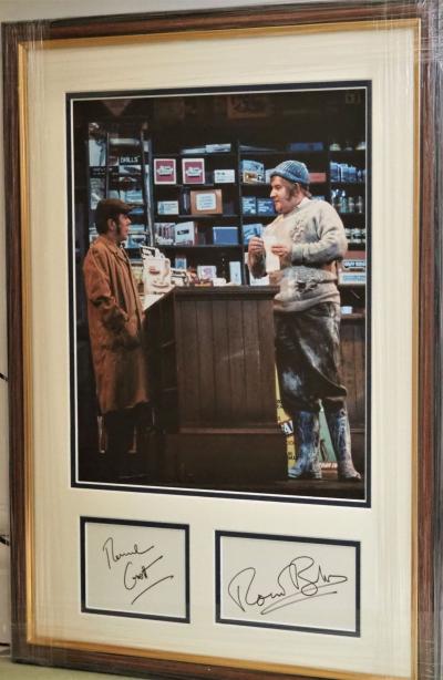 The Two Ronnies signatures