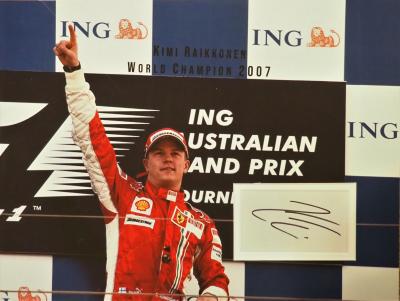 Kimi Raikkonen F1 World Champion