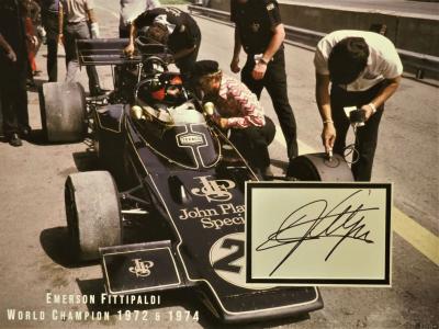 F1 champ Emerson Fittipaldi