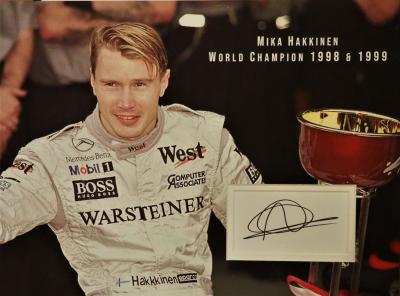 Mika Hakkinen F1 champion