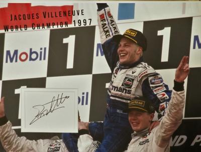 Jacques Villeneuve F1 champion