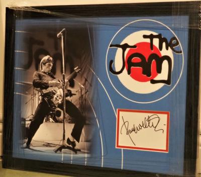 Paul Weller "The Jam" autograph