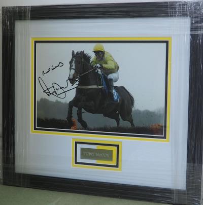 Tony McCoy hand signed photo